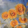 sunflower oil painting y Navdeep Kular